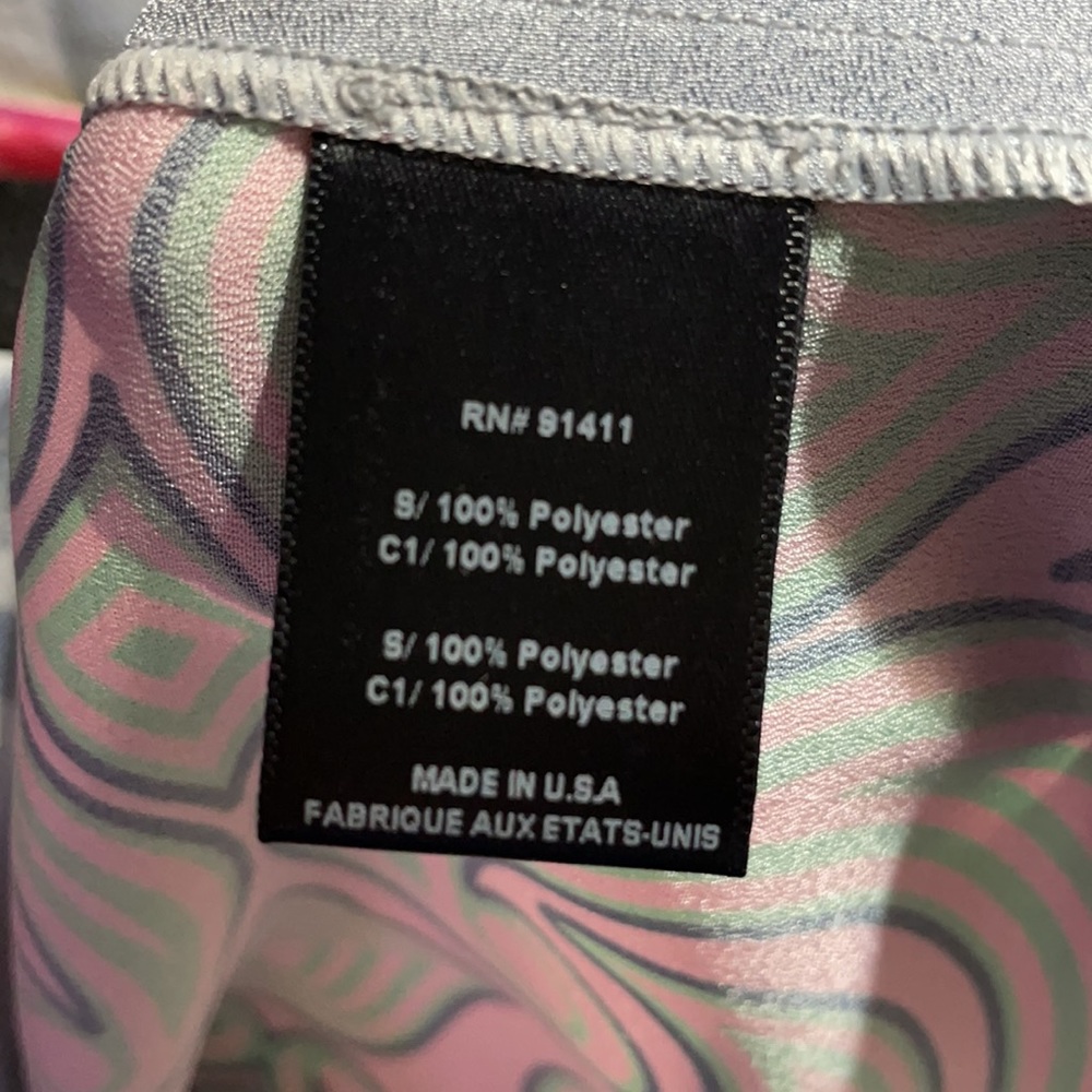 Clover Canyon Crepe Mixed Print Patterned Blouse - image 5